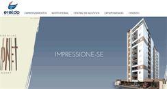 Desktop Screenshot of eraldoconstrucoes.com.br